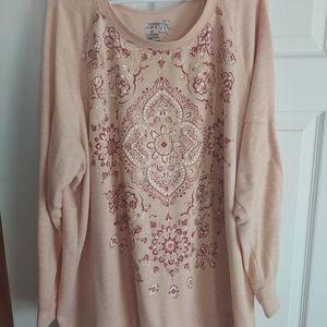 Terra and sky light sweatshirt